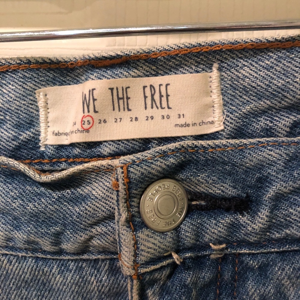 Free people denim skirt - Picture 2 of 3